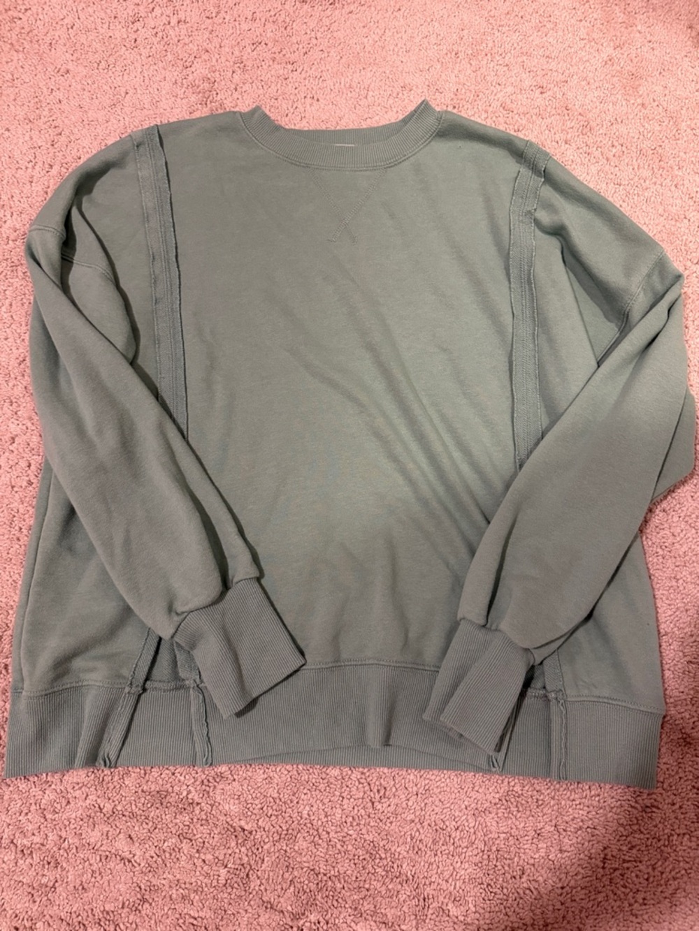 Women's Crewneck Sweatshirt in Sage Green